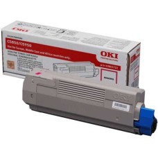 OKI 43865722 Kırmızı Orjinal Toner - C5850 / C5950