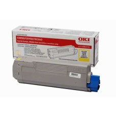 OKI 43865721 Sarı Orjinal Toner - C5850 / C5950