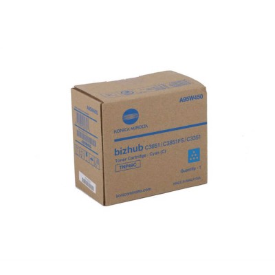 Konica Minolta TNP-49 (A95W450) Mavi Orjinal Toner - C3351 / C3851 (T12305) hemen satın al!