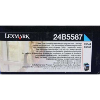 Lexmark 24B5587 Mavi Orjinal Toner - XS463 / XS544 (T12345) hemen satın al!