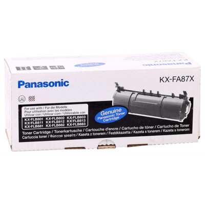 Panasonic KX-FA87X Siyah Orjinal Toner KX-FLB801, KX-FLB803, KX-FLB811 (T12358) hemen satın al!