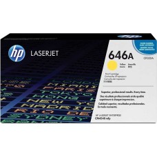 HP CF032A (646A) Sarı Orjinal Toner - LaserJet CM4540