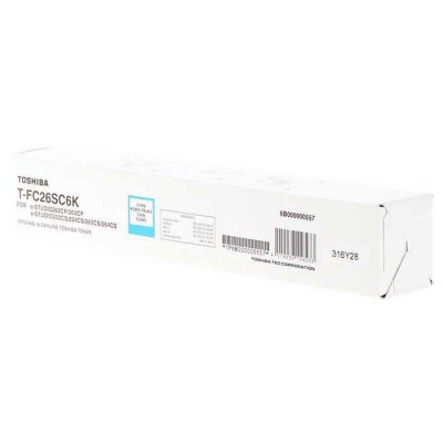 Toshiba T-FC26SC6K Mavi Orjinal Toner - E-Studio 262CP / 222CS / 263CS (T16608) hemen satın al!