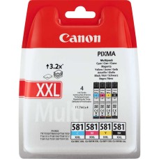 Canon CLI-581XXL Multipack 4'lü Set Orjinal Kartuş - TS6150 / TS6250