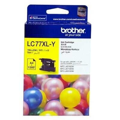 En uygun Brother LC77XLY Sarı Orjinal Kartuş MFC-J6510DW / MFC-J6710DW hemen satın al!