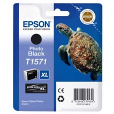 Epson C13T15714010 T1571 Foto Siyah Orjinal Kartuş - Stylus Photo R3000