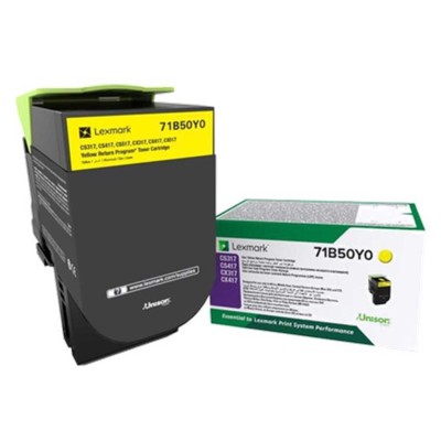 En uygun Lexmark 71B50Y0 Sarı Orjinal Toner hemen satın al!