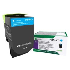 Lexmark 71B5HC0 Mavi Orjinal Toner