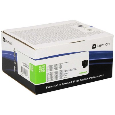 Lexmark 74C50C0 Mavi Orjinal Toner - CS720 / CS725 (T12847) hemen satın al!