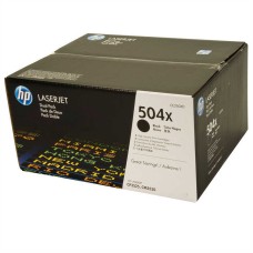 HP CE250XD (504X) İkili Paket Siyah Orjinal Toner Yüksek Kapasite - Laserjet CP3525 / CM3530