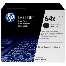 HP CC364XD (64XD) İkili Paket Siyah Orjinal Toner - LaserJet P4015