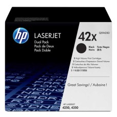 HP Q5942XD (42X) İkili Paket Orjinal Toner Yüksek Kapasite - Laserjet 4250