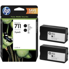 HP P2V31A (711) Siyah Orjinal Kartuş 2li Paket - Designjet T120
