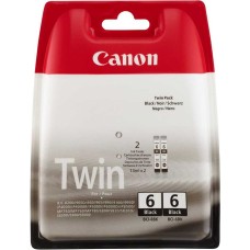 Canon BCI-6BK / BCI-6BK (4705A046AA) İkili Paket Siyah Orjinal Kartuş - BJC-8200