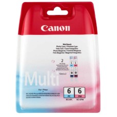 Canon BCI-6PC / BCI-6PM (4709A018AA) İkili Paket Orjinal Kartuş - BJC-8200