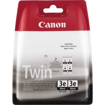 Canon BCI-3eBK / BCI-3eBK (4479A298AA) İkili Paket Siyah Orjinal Kartuş - BJC-3000 (T13047) hemen satın al!