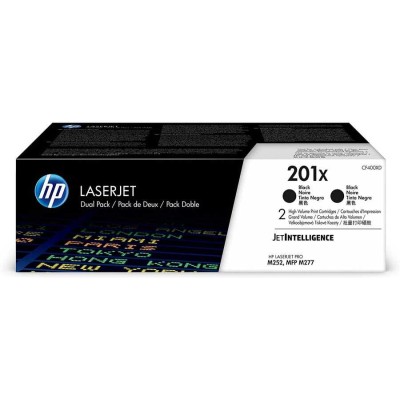 HP CF400XD (201X) İkili Paket Siyah Orjinal Toner Yüksek Kapasite - M252dw / M277dw (T13076) hemen satın al!