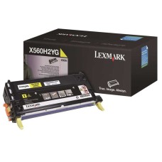 Lexmark X560H2YG Sarı Orjinal Toner - X560N