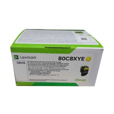 Lexmark 80C8XYE 808XY Sarı Orjinal Toner - CX510