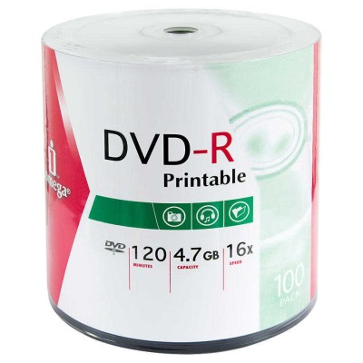 Iomega IDSP100PR 16X 4.7 GB DVD-R (100lü Paket) (T13286) hemen satın al!