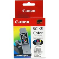 Canon BCI-21C (0955A003) Renkli Orjinal Mürekkep Kartuş - BJC-2000 / BJC-2100