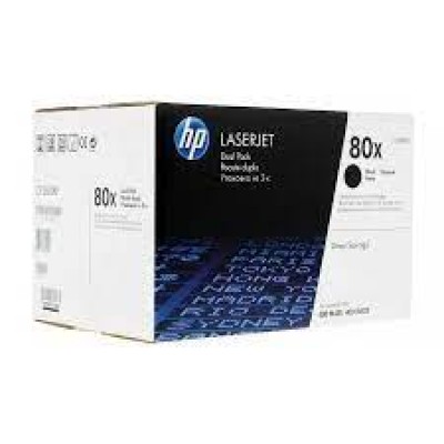 HP CF280XD (80X) İkili Paket Siyah Orjinal Toner - LaserJet M401 / M425 (C) (T16644) hemen satın al!