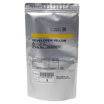 Ricoh D023-9680 Sarı Orjinal Developer - MP C2800 / MP C3300SPF / MP C4000SPF (T13557) hemen satın al!
