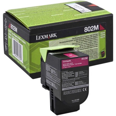 Lexmark 80C20M0 (802M) Kırmızı Orjinal Toner - CX310 / CX410 (T13580) hemen satın al!