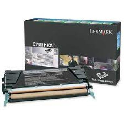 Lexmark C736H1KG Siyah Orjinal Toner - C736 / X736 (U) (T14577) hemen satın al!