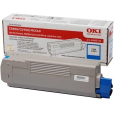 OKI 43865723 Mavi Orjinal Toner - C5850 / C5950