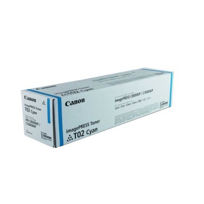 Canon T02 (8530B001) Mavi Orjinal Toner - ImagePress C8000VP / C10000VP (T15191) hemen satın al!
