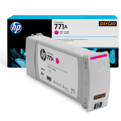 HP B6Y17A (771A) Kırmızı Orjinal Kartuş - DesignJet Z6200 (U) (T15305) hemen satın al!