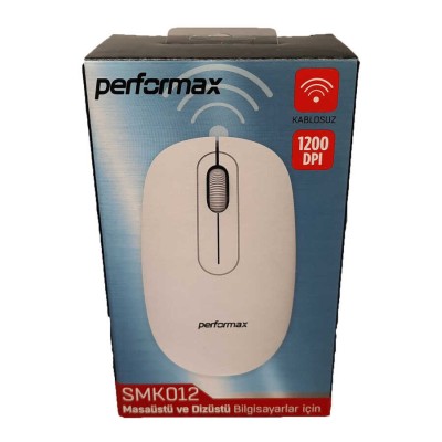 Performax SMK012 Kablosuz Beyaz Optik Mouse (T15749) hemen satın al!