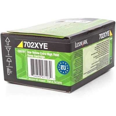 Lexmark 70C2XYE Sarı Orjinal Toner Yüksek Kapasite - CS510de / CS510dte (T15434) hemen satın al!