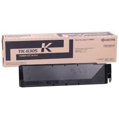 Kyocera TK-8305K (1T02LK0NL0) Siyah Orjinal Toner - TasKalfa 3050Ci / 3051Ci (C) (T15436) hemen satın al!