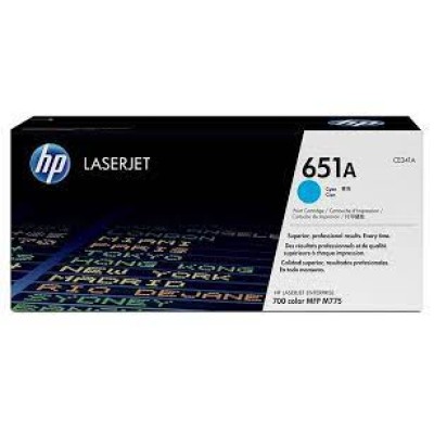 HP CE341A (651A) Mavi Orjinal Toner - Laserjet M775dn / M775z (C) (T15448) hemen satın al!