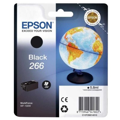 Epson C13T26614010 (266) Siyah Orjinal Kartuş - WF-100 (T16065) hemen satın al!