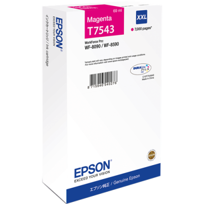Epson C13T754340 (T7543) Kırmızı Orjinal Kartuş - WF-8090 / WF-8590 (T16121) hemen satın al!