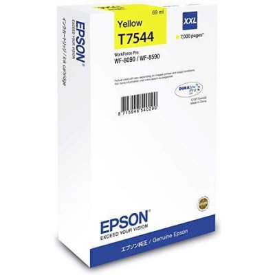 Epson C13T754440 (T7544) Sarı Orjinal Kartuş - WF-8090 / WF-8590 (T16122) hemen satın al!