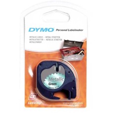 Dymo 59430 Metalik 12mm x 4m Yeşil Şerit