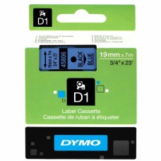 Dymo 45806 D1 Mavi Siyah Yedek Şerit 19mm x 7m