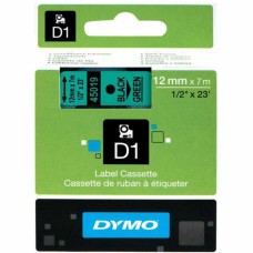 Dymo 45019 D1 45019 12mm x 7m Yeşil Üzerine Siyah Orjinal Şerit - S0720590