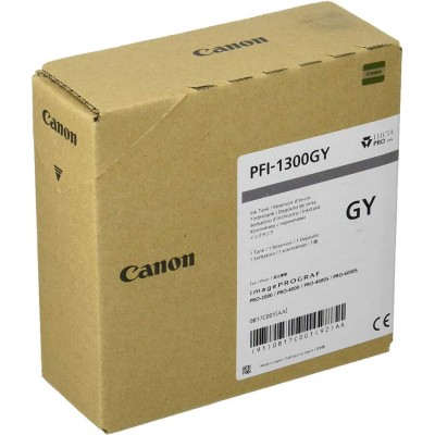 Canon PFI-1300GY (0817C001) Gri Orijinal Mürekkep Kartuş 330 ml. (T16339) hemen satın al!