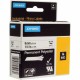 Dymo Rhino Pro 1805442 Beyaz Siyah Sabit Polyester Şerit 6mm x 5,5m