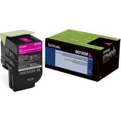 Lexmark 80C1XM0 Kırmızı Orjinal Toner Yüksek Kapasite - CX510 (T16537) hemen satın al!
