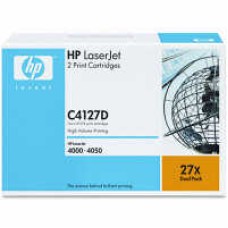 HP C4127D Siyah Orjinal Toner 2li Paket - LaserJet 4000