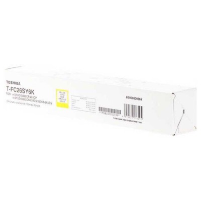 Toshiba T-FC26SY6K Sarı Orjinal Toner - E-Studio 262CP / 222CS / 263CS (T16607) hemen satın al!