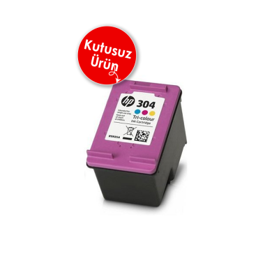 HP N9K05AE (304) Renkli Orjinal Kartuş - DeskJet 3720 / 3730 (U) (T16717) hemen satın al!