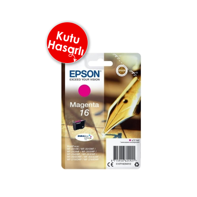 Epson C13T16234020 (16) Kırmızı Orjinal Kartuş - WF-2010 (C) (T16759) hemen satın al!