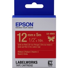 Epson C53S654033 Altın Sarısı / Kırmızı Orjinal Etiket - LW-1000P